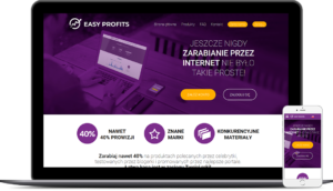 easy profits projekt strony