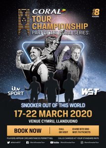 snooker coral world grand prix poster