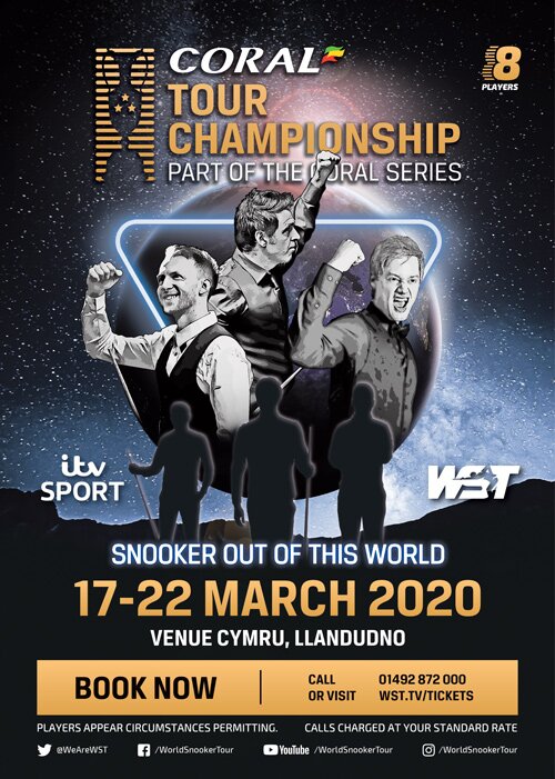 snooker coral world grand prix poster